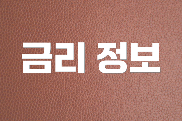 금리 정보
