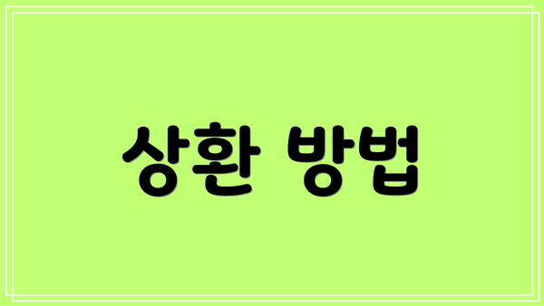 상환 방법
