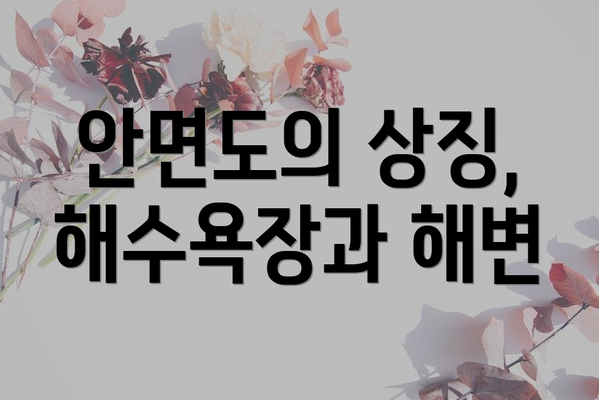 안면도의 상징, 해수욕장과 해변