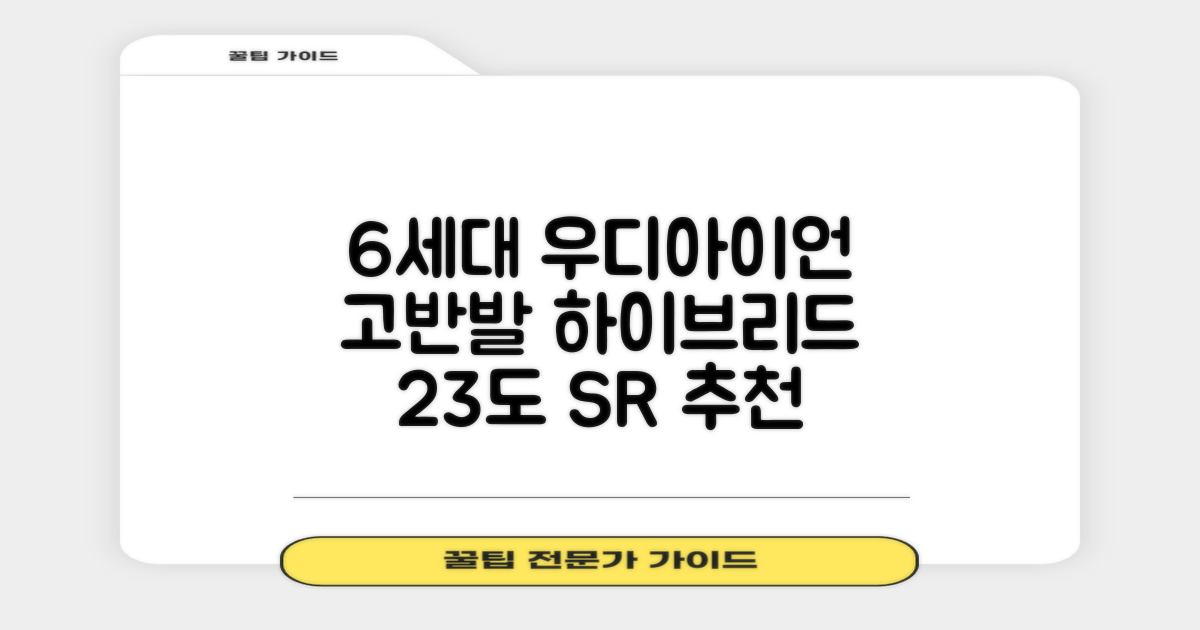 데이비드 신형 6세대 우디아이언 고반발 하이브리드 유틸리티 우드 + 자석티 2번 3번 4번 5번, SR, 23도 추천 리뷰