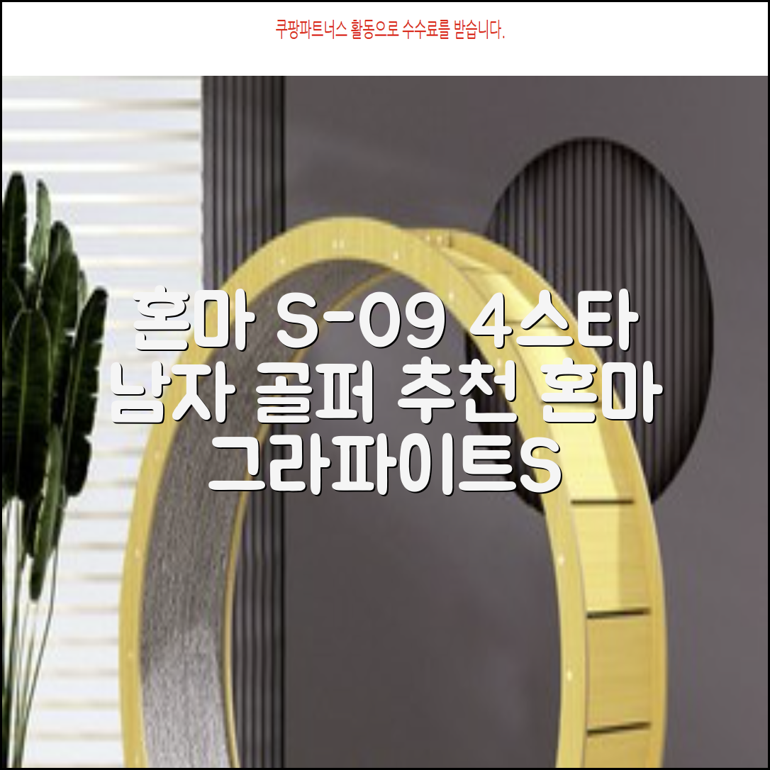 혼마아이언세트 남자아이언세트 S-09 혼마아이언 4스타 4/5/6/7/8/9/10/11/A/S 아이언커버 포함, 그라파이트S 추천 리뷰